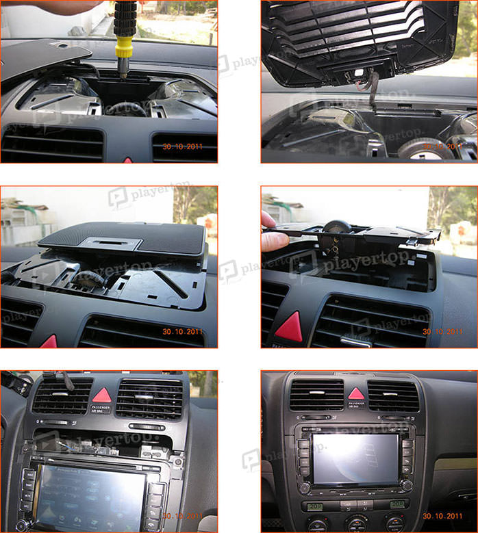 installation autoradio volkswagen golf 5 confort